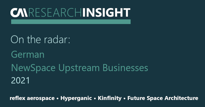 On the Radar: 4 innovative Upstream Businesses in the Space Infrastructure Market (October 2021)